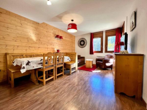 Appartement 6 pers, piscine, parking, pied des pistes, Flumet - FR-1-505-88